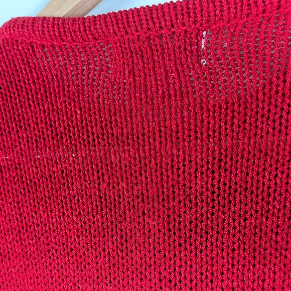 VINTAGE LARA FERRANTE Angora Sweater sz L - Picture 11 of 12